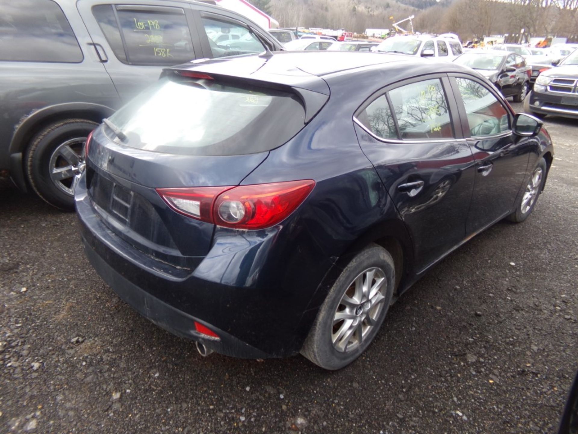 2015 Mazda 3i Touring, Black, 152,146 Miles, VIN#JM1BM1L78F1227788, CHECK ENGINE LIGHT IS ON, NAV - Image 5 of 13