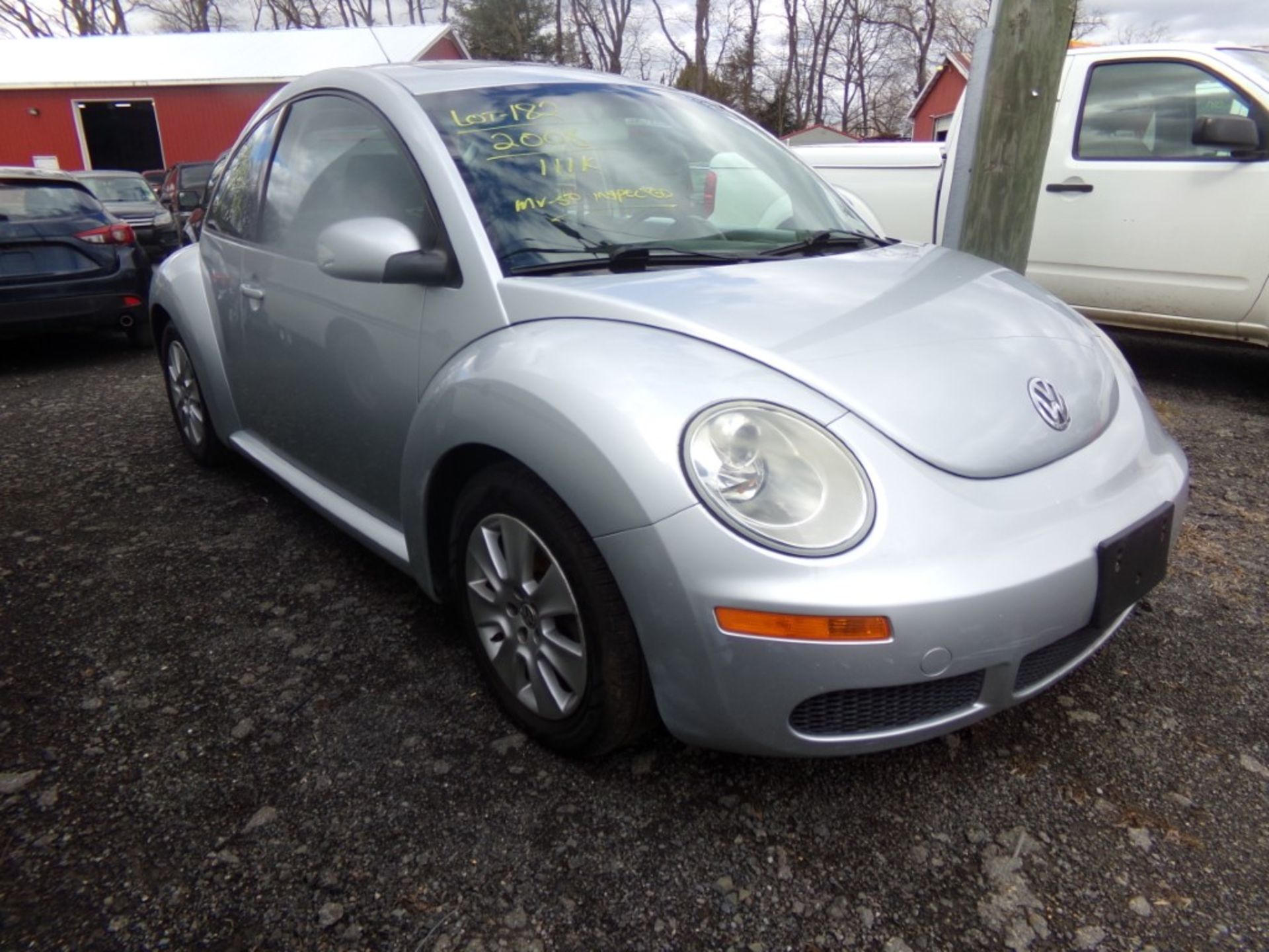 2008 Volkswagen Beetle Coupe SE, Silver, 111,578 Mi., Leather, Sunroof, Vin # 3VWRG31C08M501604, - Image 8 of 13