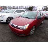 2011 Ford Focus SE, Maroon, 134,714 Miles, VIN#:1FAHP3FNXBW100485 - OPEN TO ALL BUYERS, LOUD