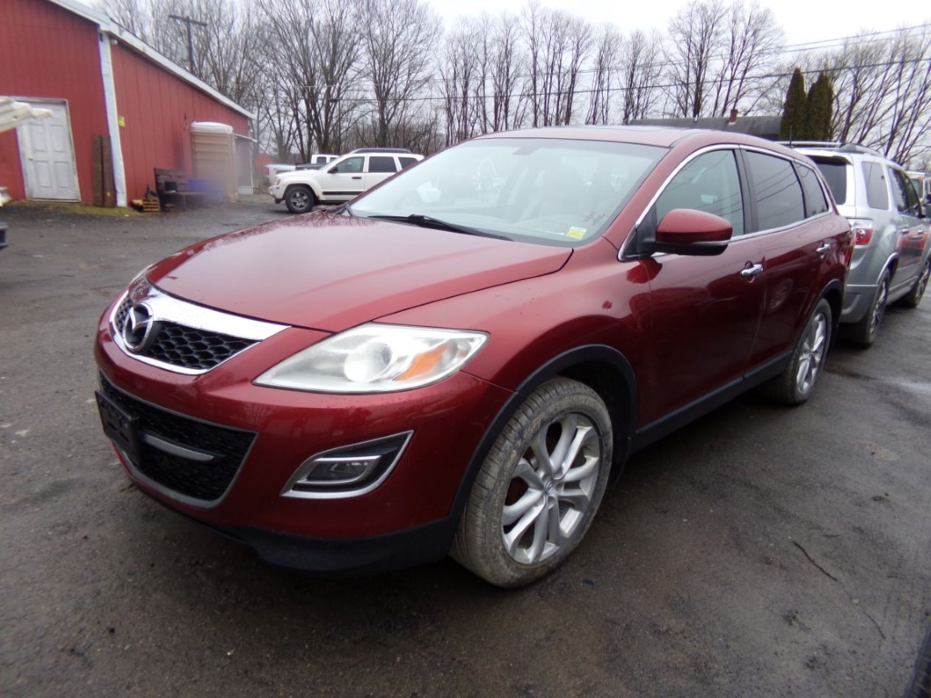2011 Mazda CX9, AWD, Auto, Maroon, Heated Leather Seats, Sunroof, Navigation, Has New Tires,