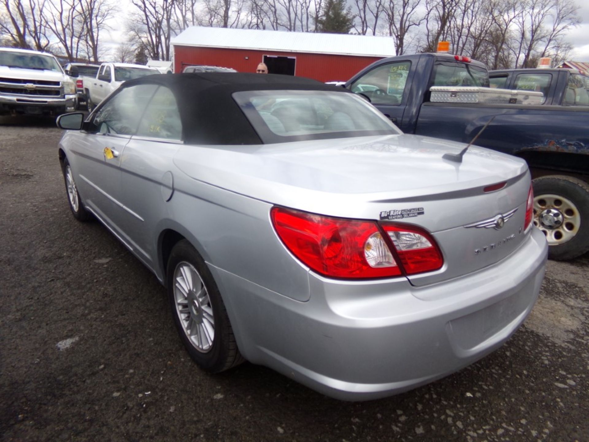 2008 Chrysler Sebring Touring Convertible, Silver, 151,437 Miles, VIN#: 1C3LC55R58N247204, AIR BAG - Bild 2 aus 6