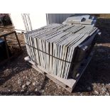 Pallet of 18'' X 24'' X 1'' Natural Cleft Pattern Stone, 194SF, Sold by the SF (194 X Bid)
