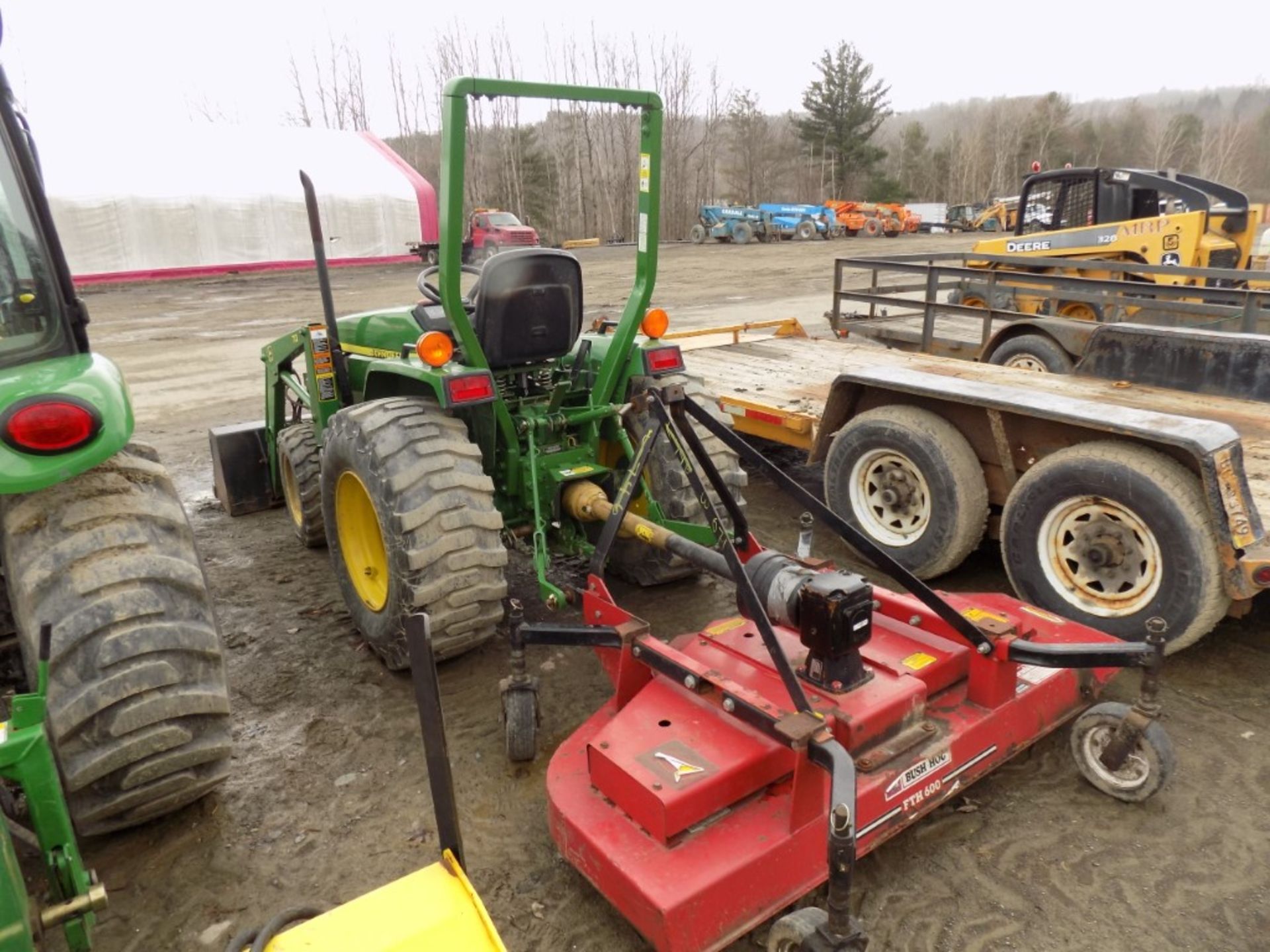 John Deere 790 4WD, Compact Tractor w/70 Loader w/60'' Bushhog Brand Finish Mower, Low Hours, Has - Image 2 of 6