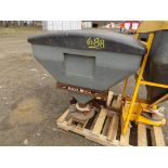 Gray Tailgate Salt Spreader