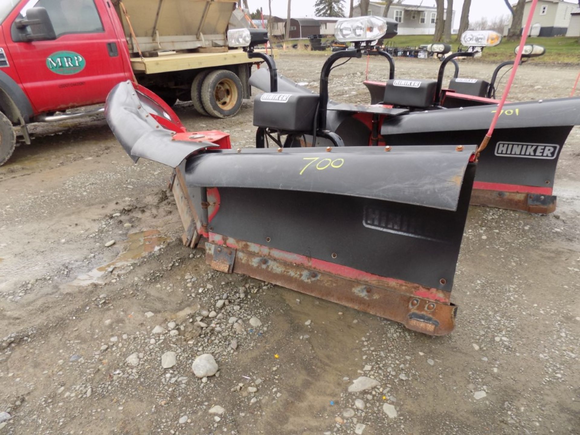 Hiniker 8' 6'' Extra High V-Plow Attachment, No Brackets For Truck
