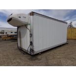 18' Reefer Truck Body, Thermo King Refrig. Unit, Roll Up Back Door, Slide Out Ramp and Rear Bumper
