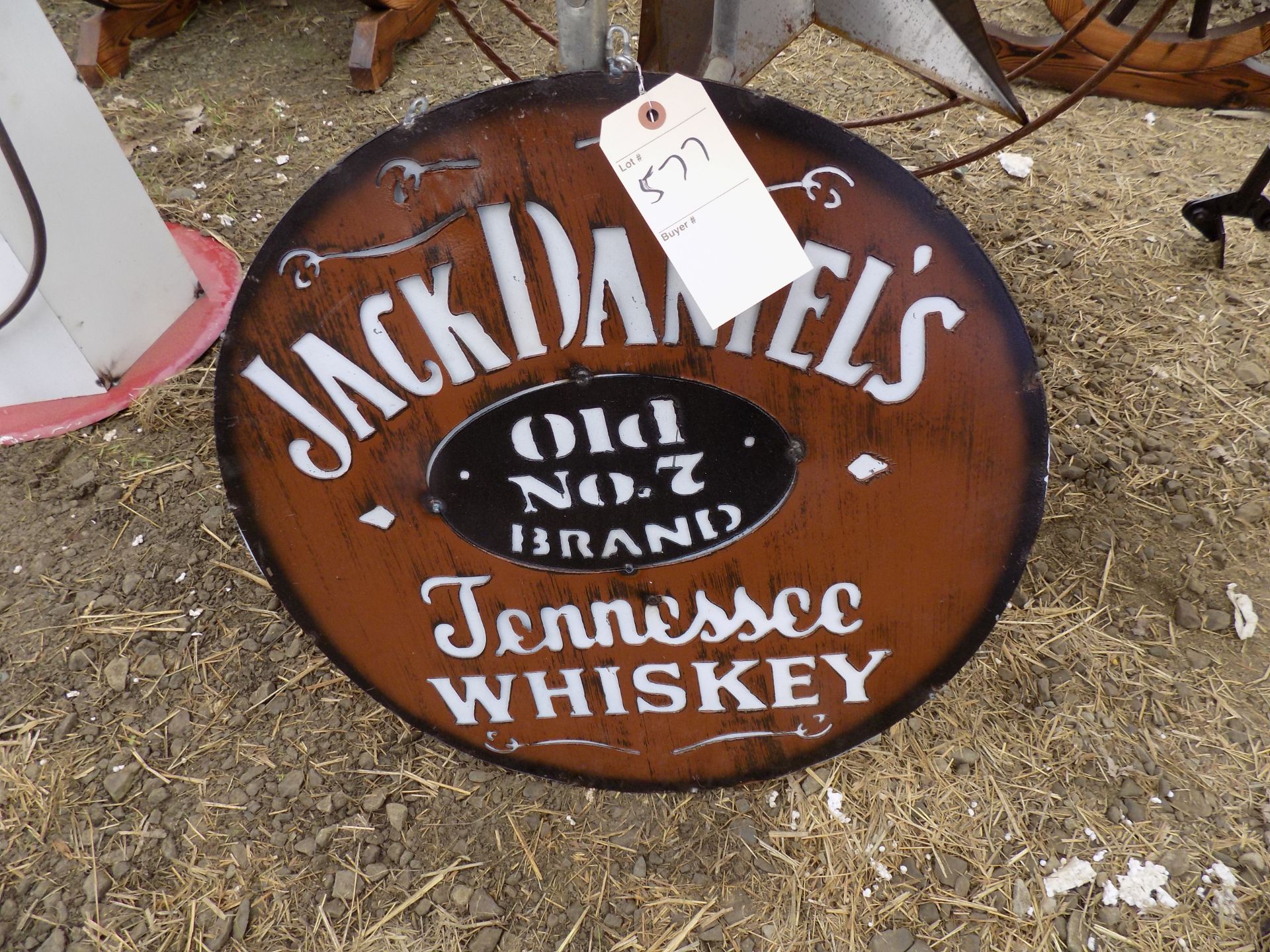 Tin, Jack Daniels Sign,23''
