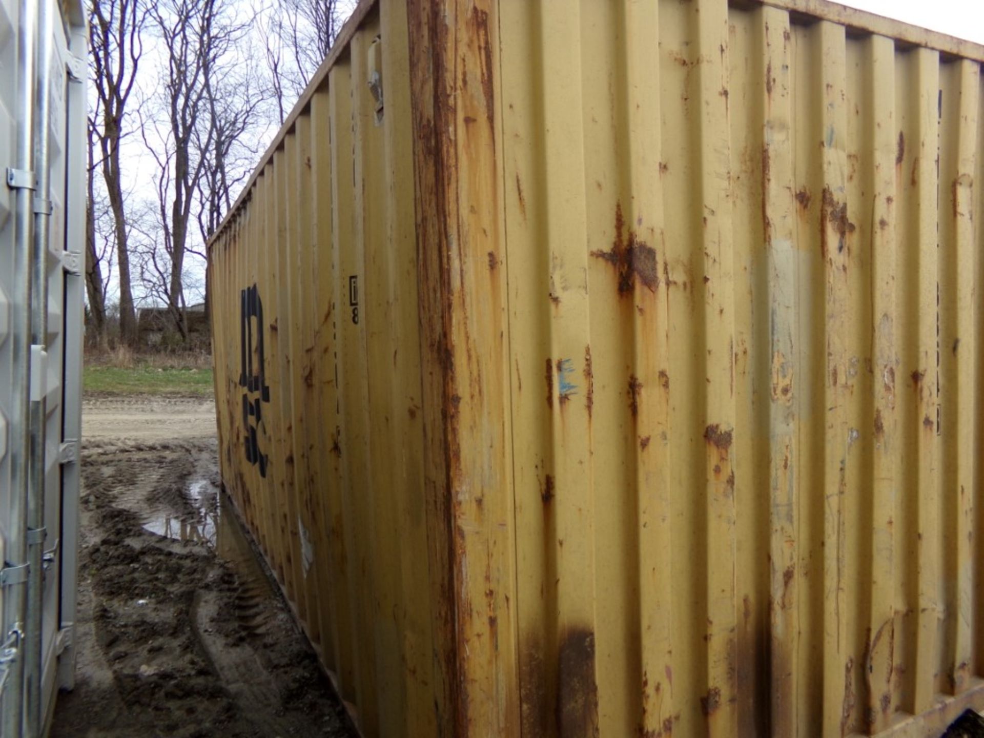 Yellow 20' Storage Container, Used, Dry Inside Cont. # MEDU-2133643 - Bild 2 aus 3