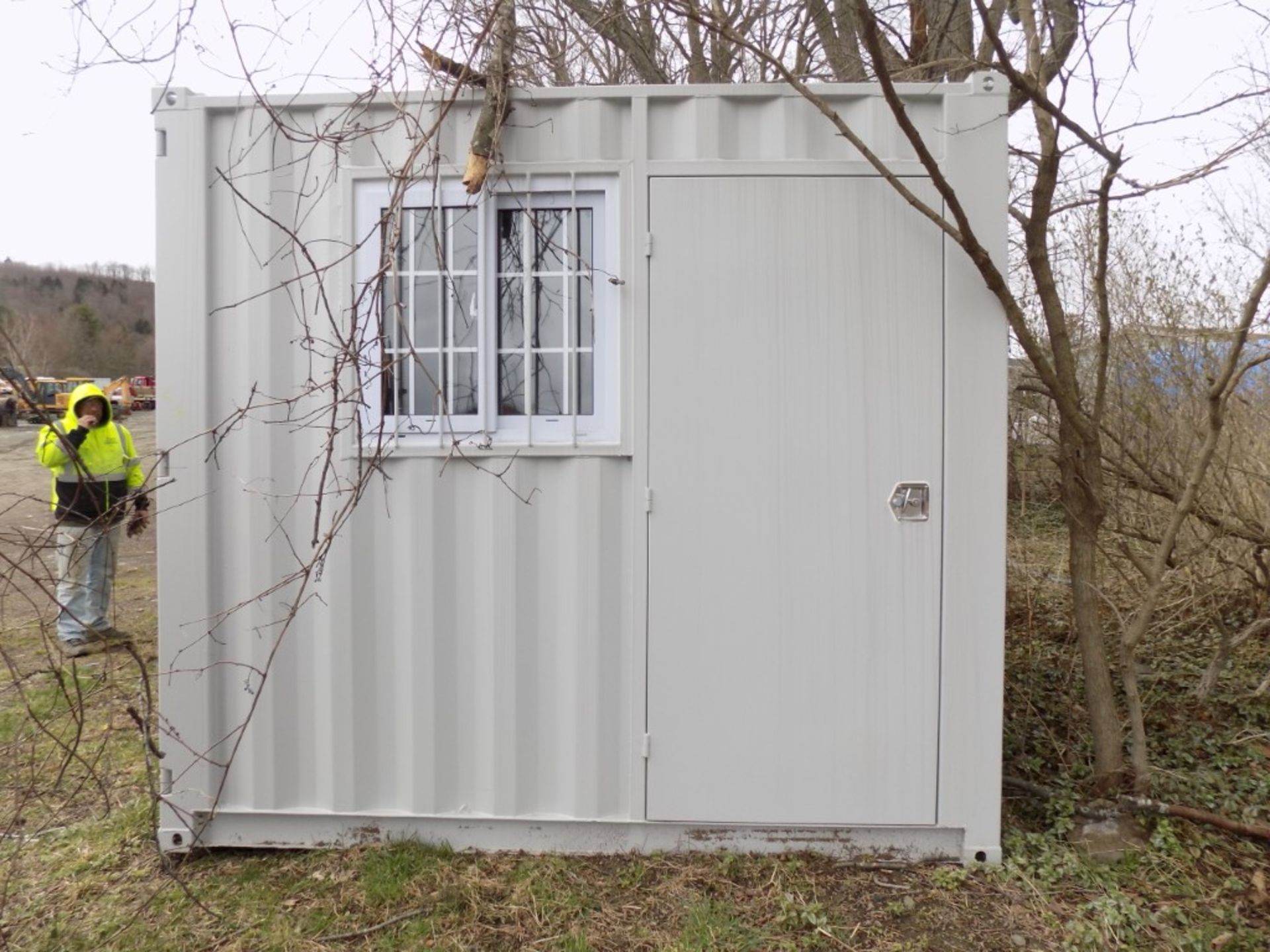 New 9' Storage Container w/Side Door & Window - Bild 2 aus 2