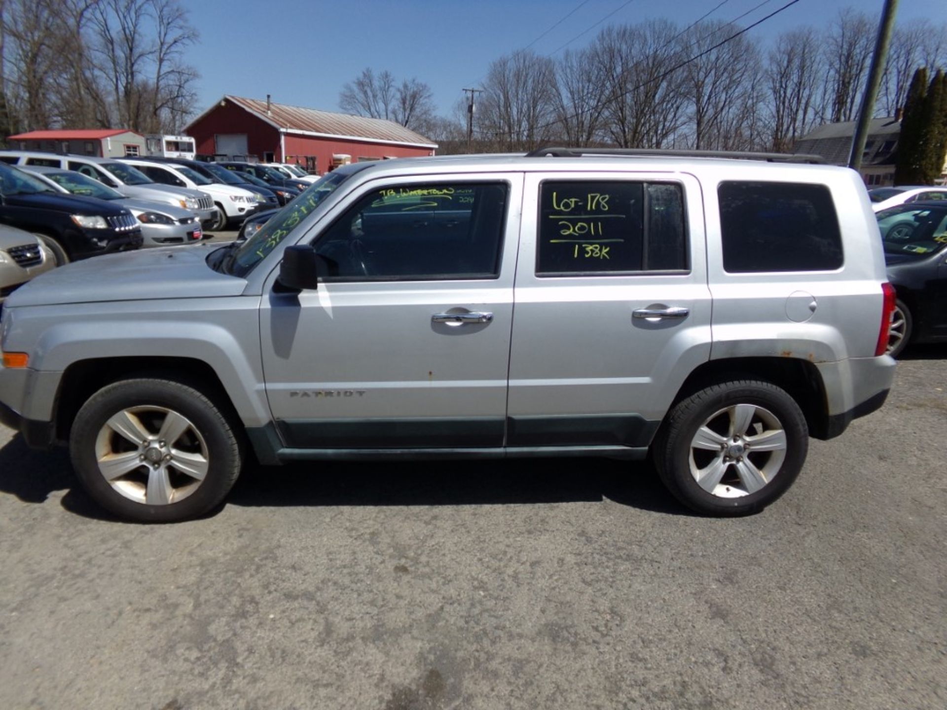 2011 Jeep Patriot Latitude 4x4, Silver, 138,349 Miles, VIN#:1J4NF1GB3BD277734, ENGINE NOISE, - Image 4 of 6