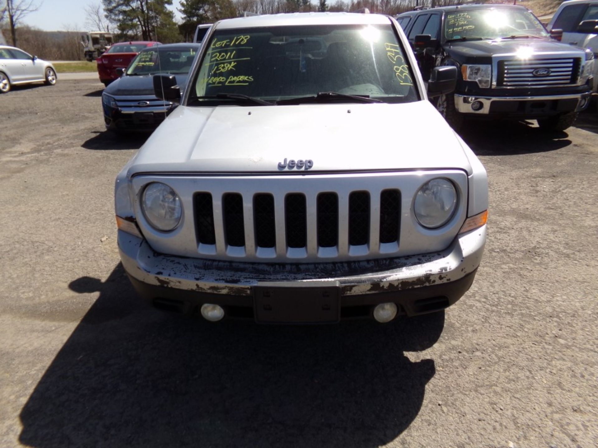 2011 Jeep Patriot Latitude 4x4, Silver, 138,349 Miles, VIN#:1J4NF1GB3BD277734, ENGINE NOISE, - Image 3 of 6