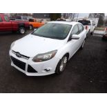 2012 Ford Focus SEL, White, Leather, Sunroof, 149,658 Miles, VIN#: 1FAHP3H27CL155840, WINDSHIELD