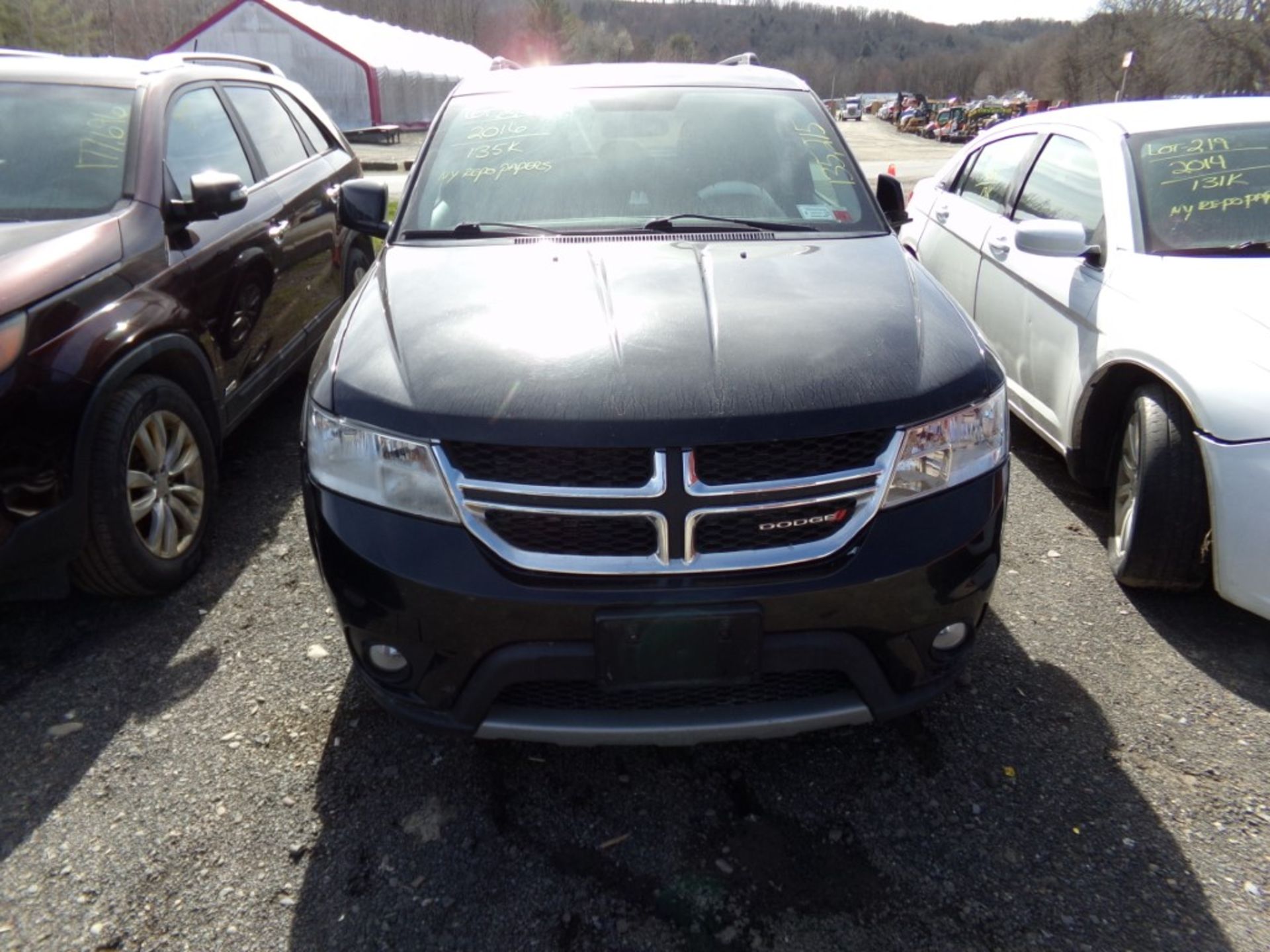 2016 Dodge Journey SXT, Black, 135,215 Mi., Vin #: 3C4PDCBB3GT156971 - NY REPO PAPERS / NY BUYERS - Image 2 of 5