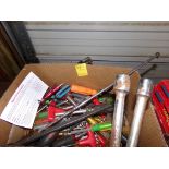 Box of Screwdrivers & Other Misc. Tools