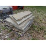 (6) Slabs of Bluestone - 3'' - 4'' Thick, Asst. Dimensions