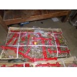 Pallet of 5/16 Load Chains - (16) Chains,, (8) Binders