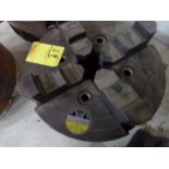 8'' 4-Jaw Lathe Chuck / 2 1/8'' Threaded Spindle) Interchangeable Back