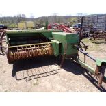 John Deere 336 Square Baler with Kicker, MISSING PTO SHAFT, Works, Timing Recently Re-Done (5648)