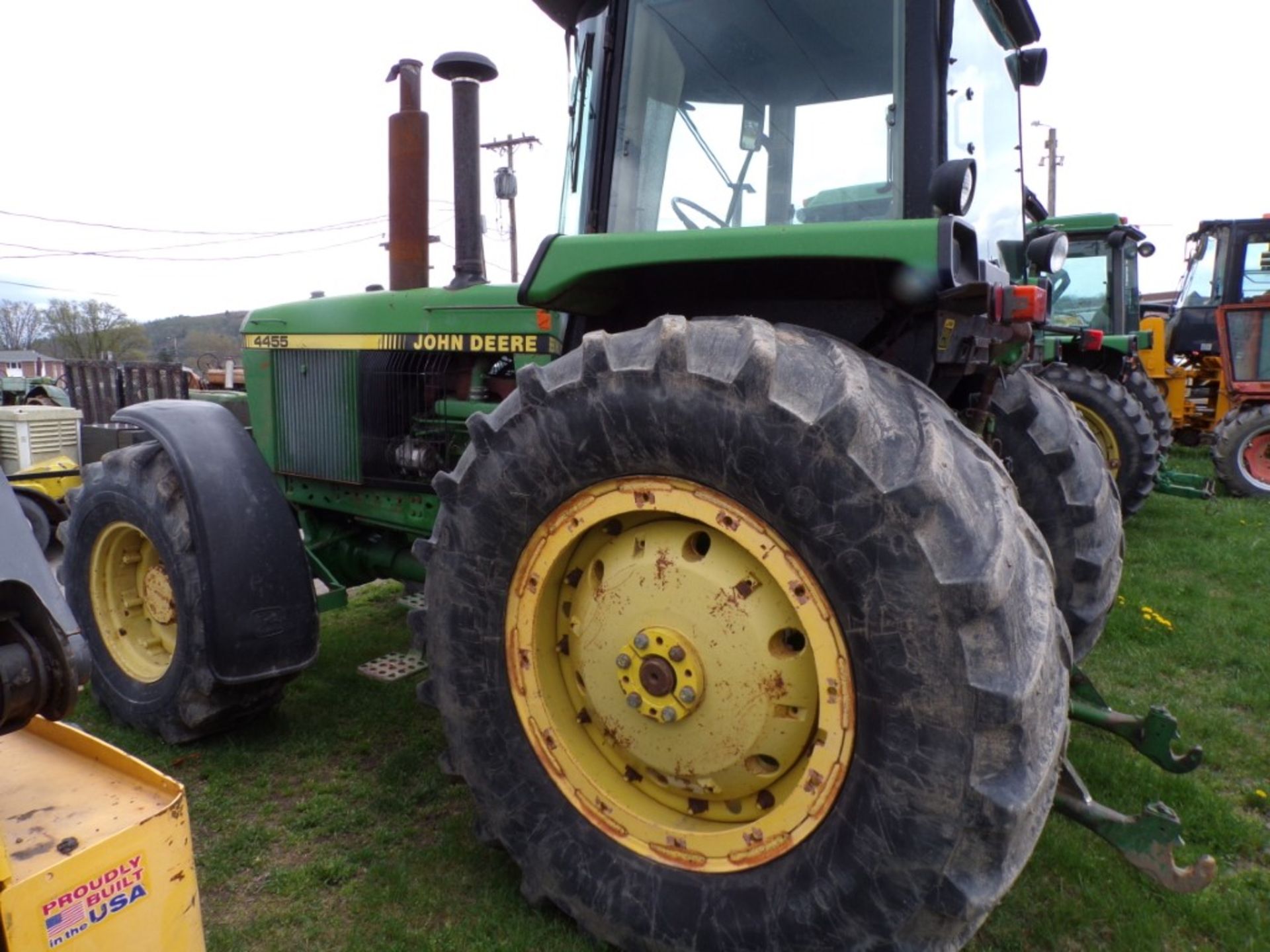 John Deere 4455 4WD Tractor with Power Shift Trans., (3) Rear Hydraulc Remotes, 650-58-38 Rear - Image 4 of 7
