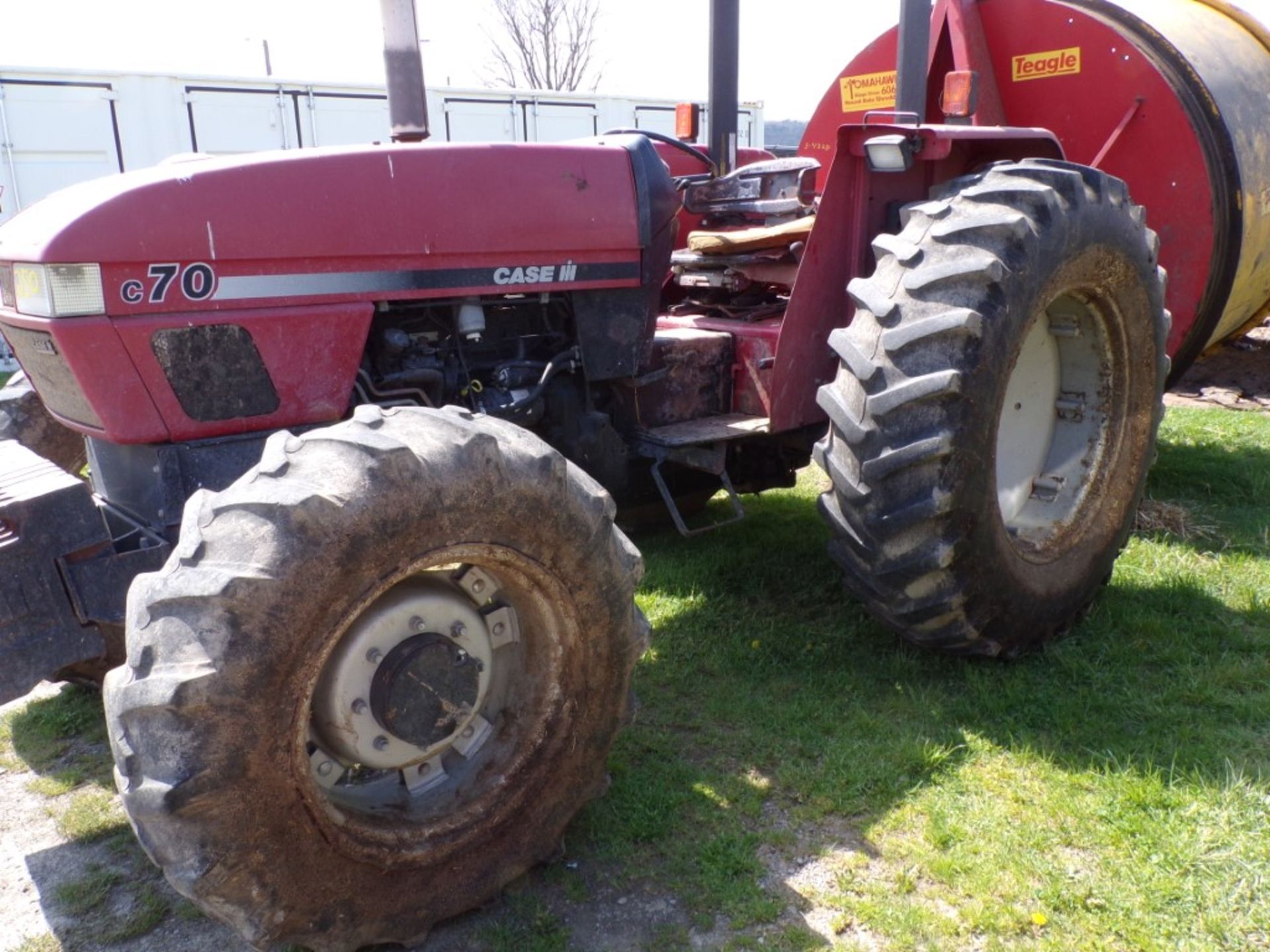 Case IH C-70, 4 WD Tractor, 3 PTH, Dual Hyd. 2 Rear Remotes, Unreadable Hours, 540+1000 PTO Rear - Image 2 of 2