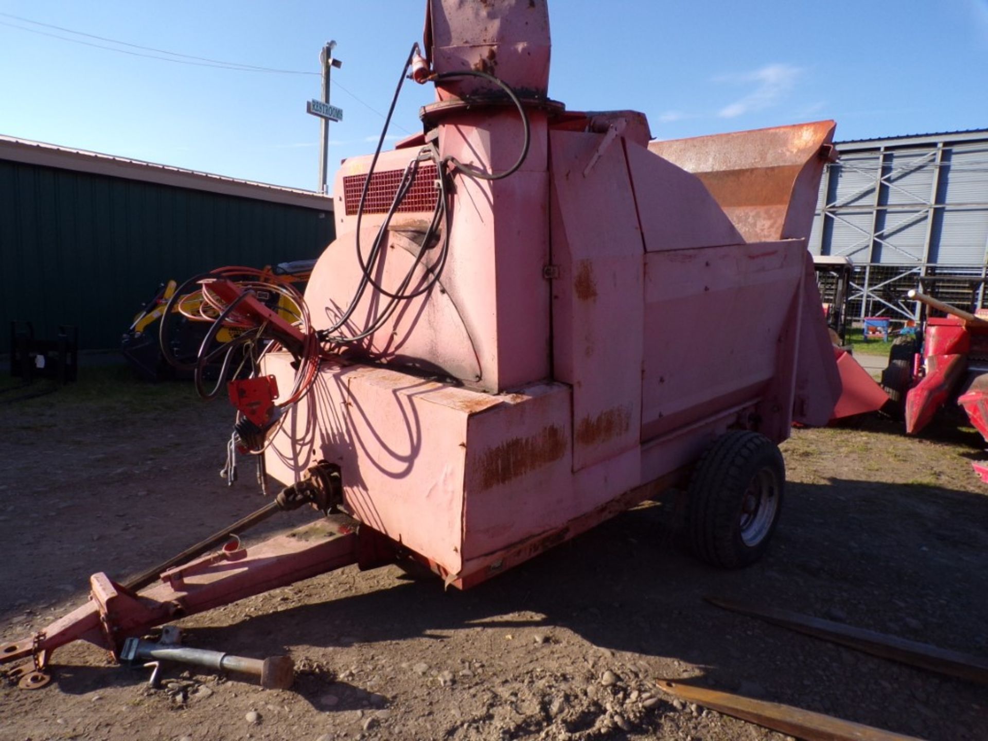 Teagle Tomahawk 8080 Round Bale Shredder, Shaft Inside (5093) - Image 2 of 3