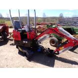 New Mini Excavator, Lanty LAT13, Red, Ser. 2401105 (4671)