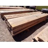 Group of Larchwood Rough Cut Lumber, Asst. Sizes (6615)