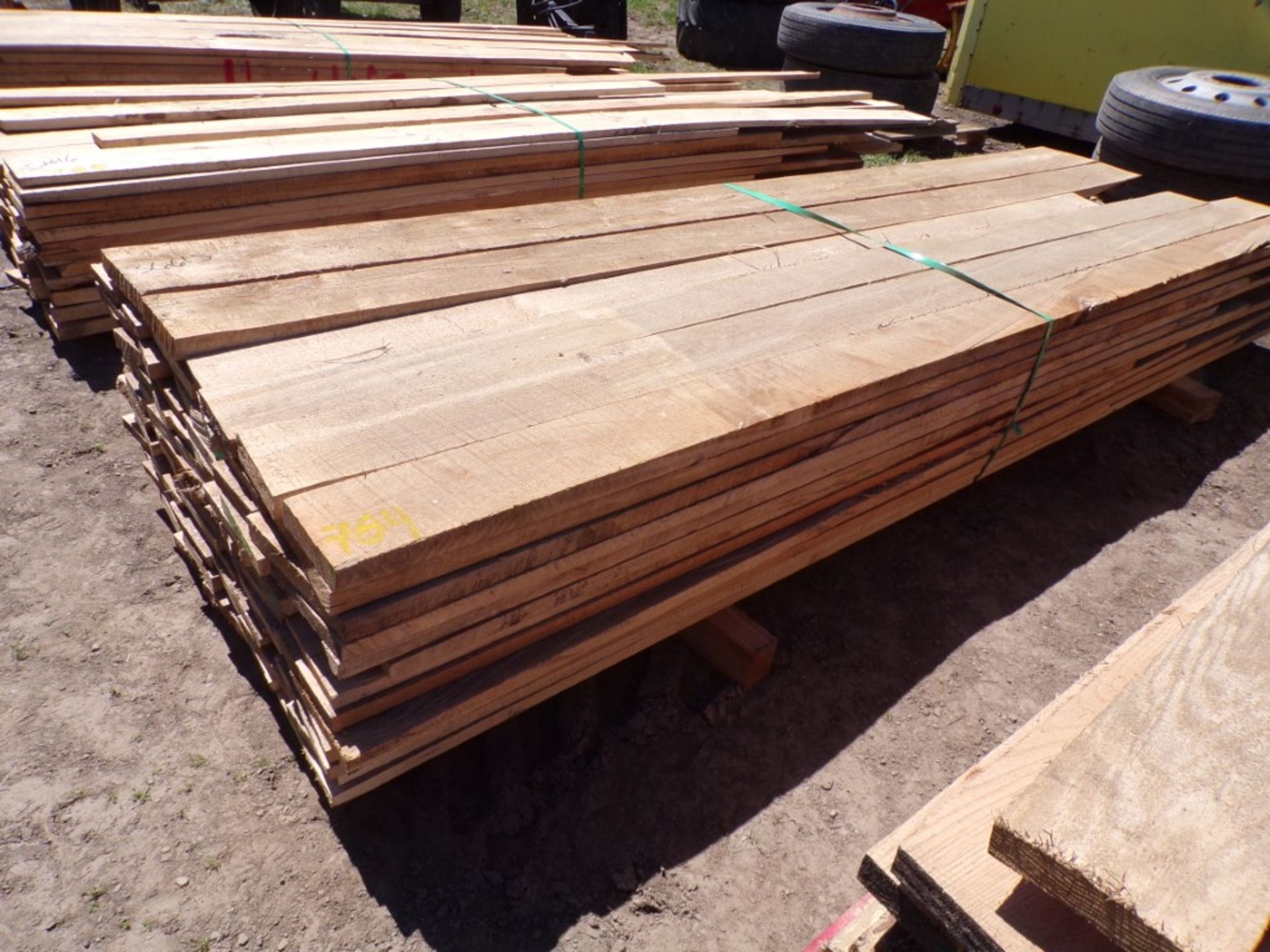 Group of Larchwood Rough Cut Lumber, Asst. Sizes (6615)