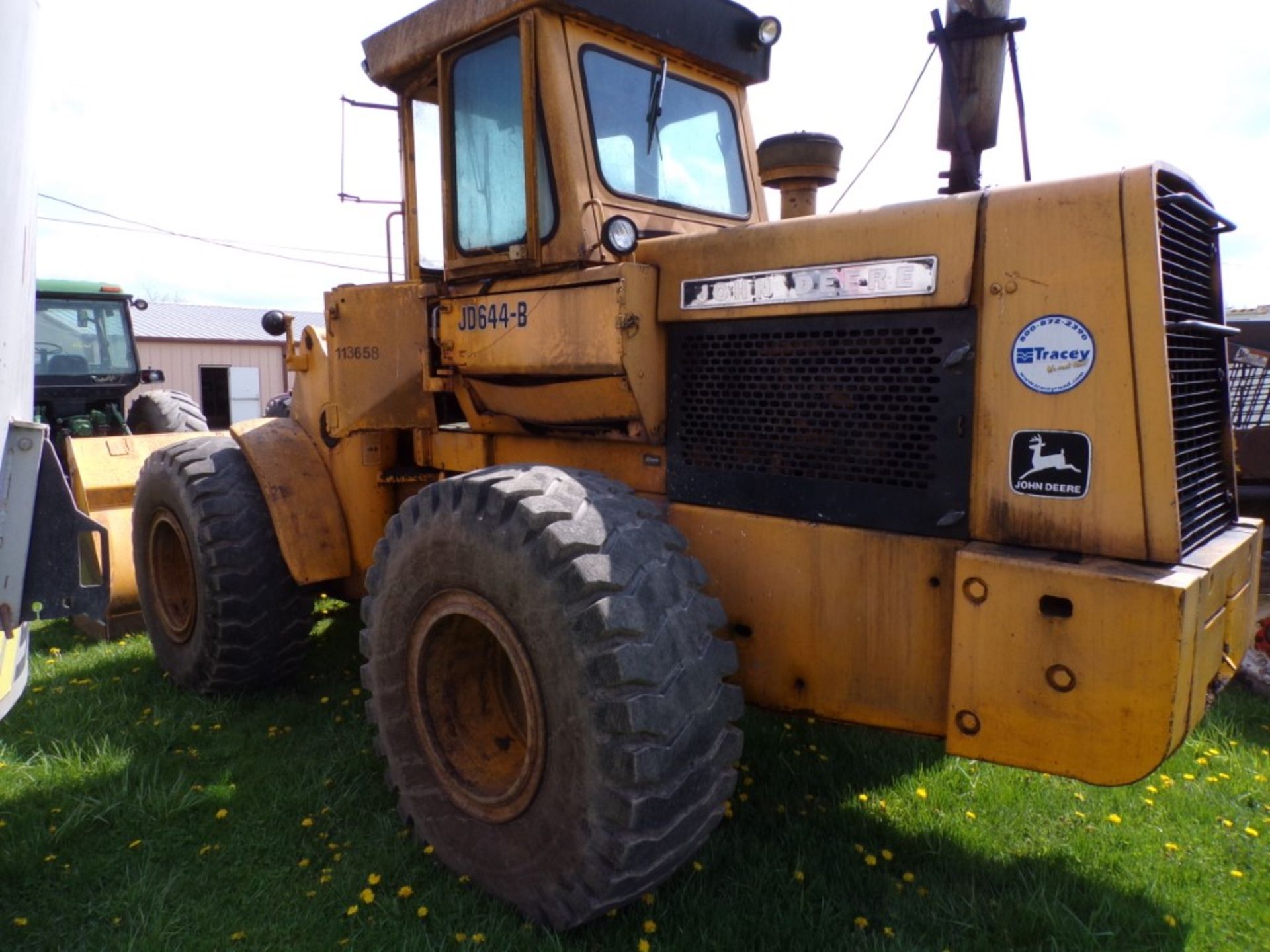 John Deere 6448 Wheel Loader, 4 WD, Cab, Runs & Operates, s/n 309864 (4334) - Image 3 of 4