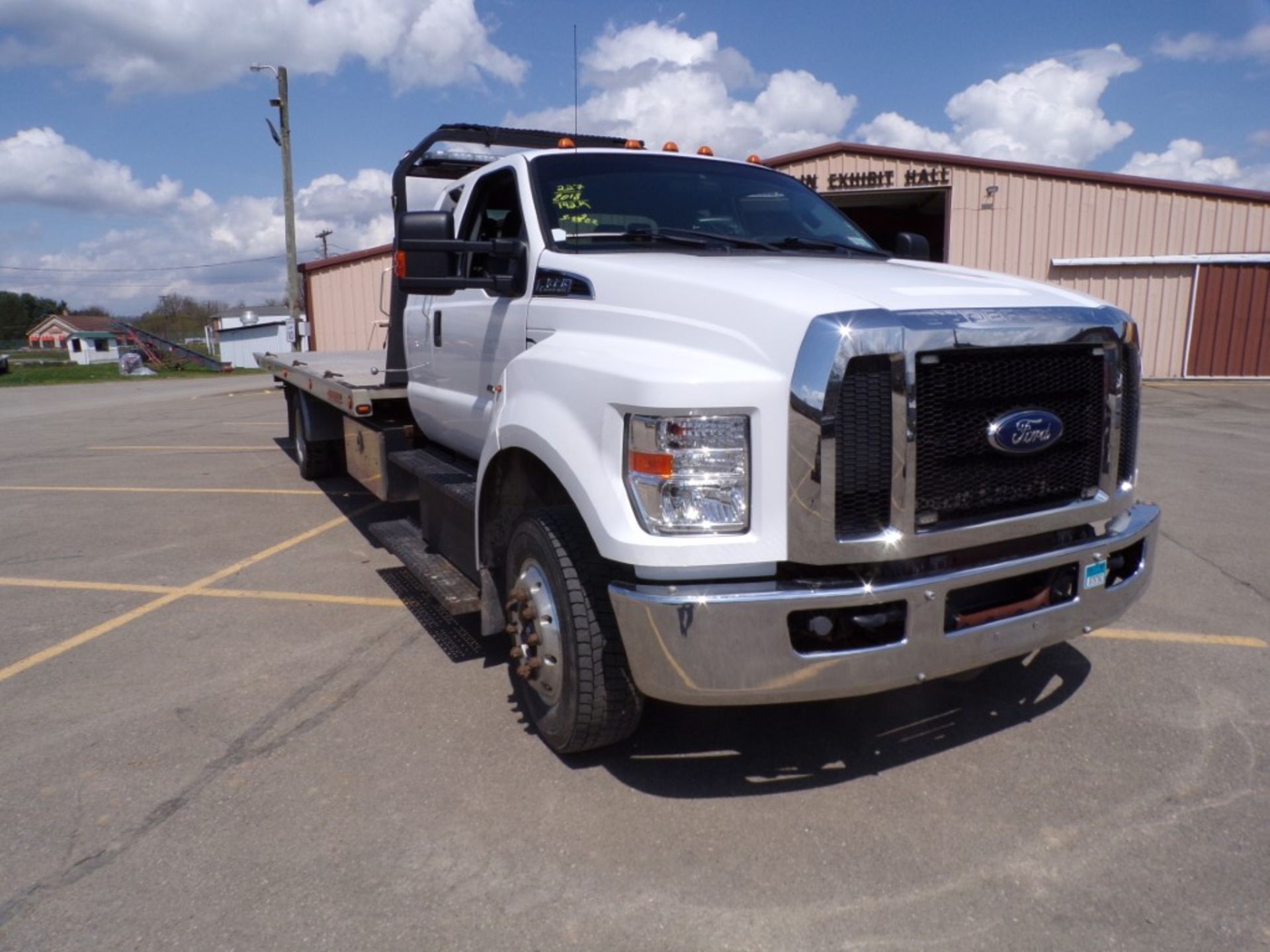 2018 Ford F650 Ext. Cab, Rollback Truck, 6.7 Dsl. Engine, Auto Trans, Air Brakes, 25,900 GVWR, - Image 2 of 13