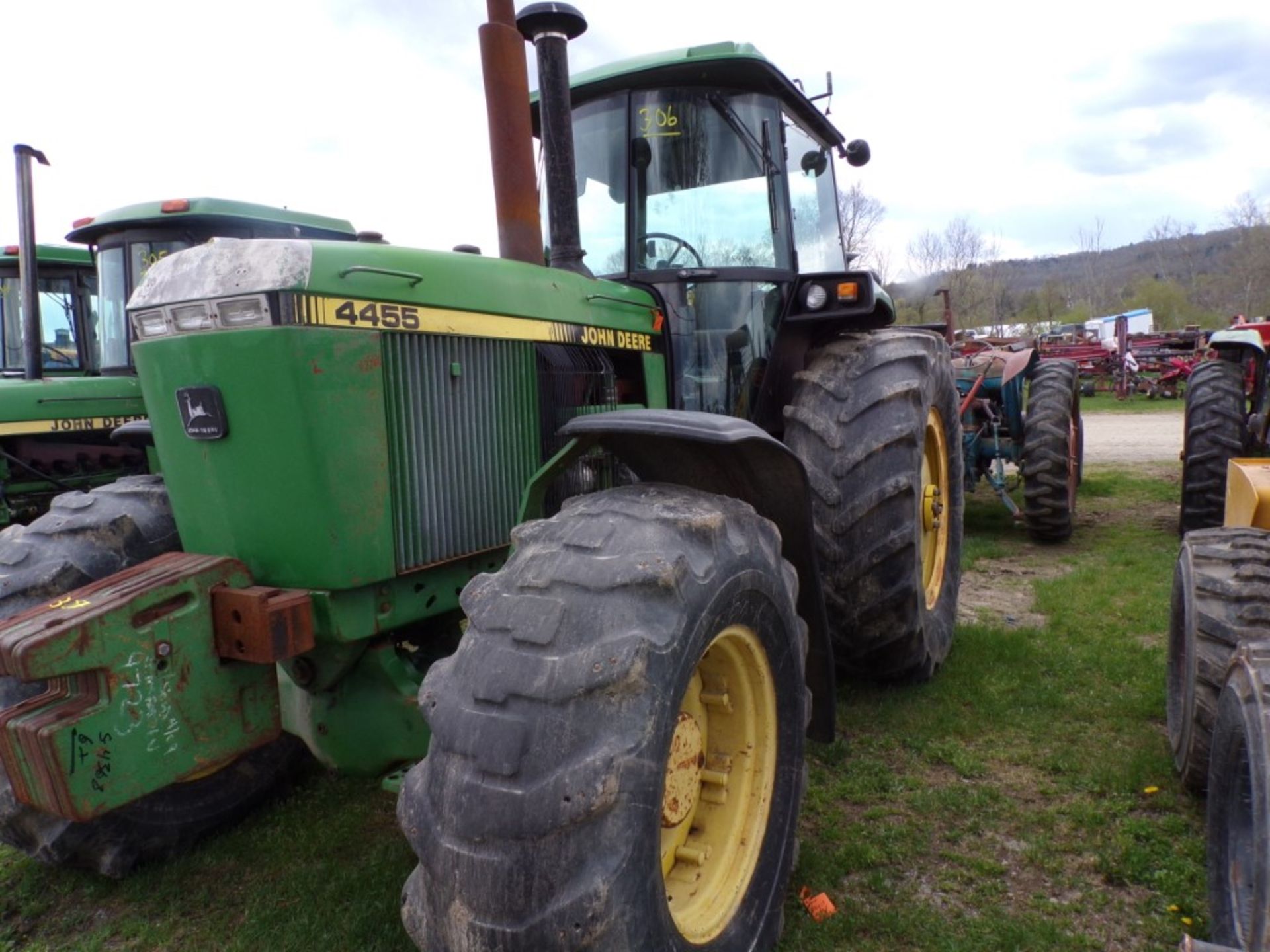 John Deere 4455 4WD Tractor with Power Shift Trans., (3) Rear Hydraulc Remotes, 650-58-38 Rear - Image 3 of 7
