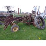 JD A Tractor, WFE w/Loader - Not Running, Needs Work (4315)
