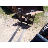 New AGT Narrow Quick Hitch Pallet Fork, M/N SSPE (4613)