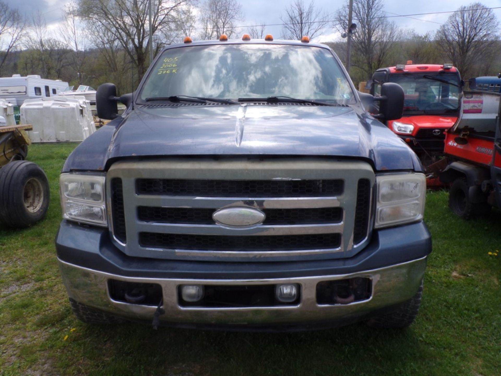 2006 Ford F350, 4WD, Auto, Ext. Cab, Powerstroke Diesel, w/Tuner (in office), Blue, 276,493 Mi, Vin# - Image 2 of 7