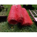 (3) Rolls of Plastic Construction Fence (5014)