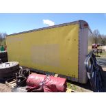 Morgan Yellow 20' Truck/Storage Body with Roll Up Door (5832)