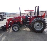 Case IH 3220 w/Great Bend 330 Loader, w/Chains, PTO, 3pt, ROPS, 343 Orig. Hours (5502)