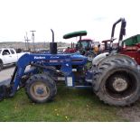 Montana Limited 545DTL 4 WD Tractor with 5345 Loader, Skid Steer Loader Blet Coupler(Same as Ford