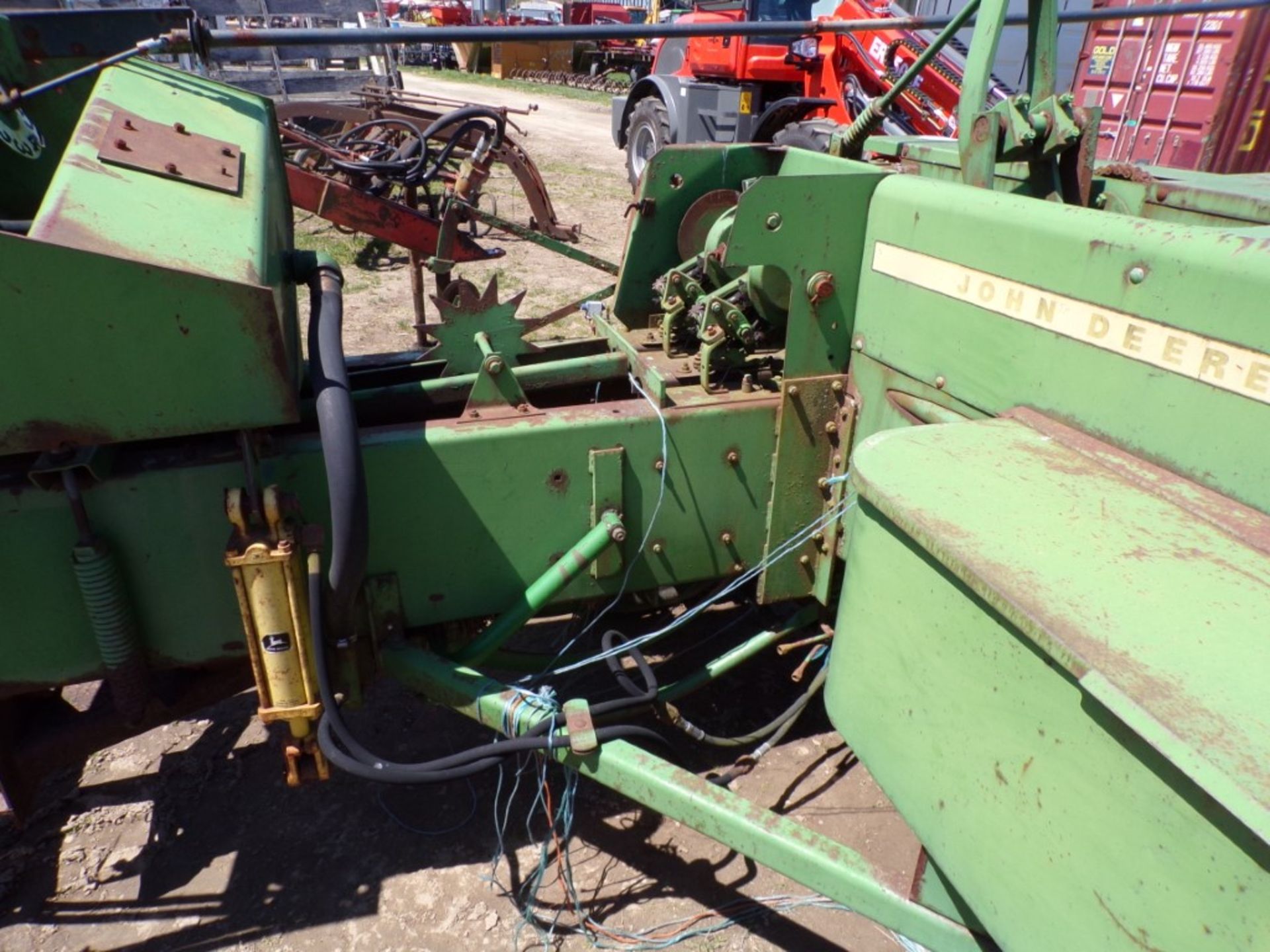 John Deere 336 Square Baler with Kicker, MISSING PTO SHAFT, Works, Timing Recently Re-Done (5648) - Image 3 of 4