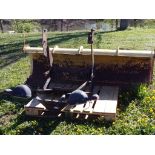 Fisher 8' Plow, Yellow with Frame (6149)