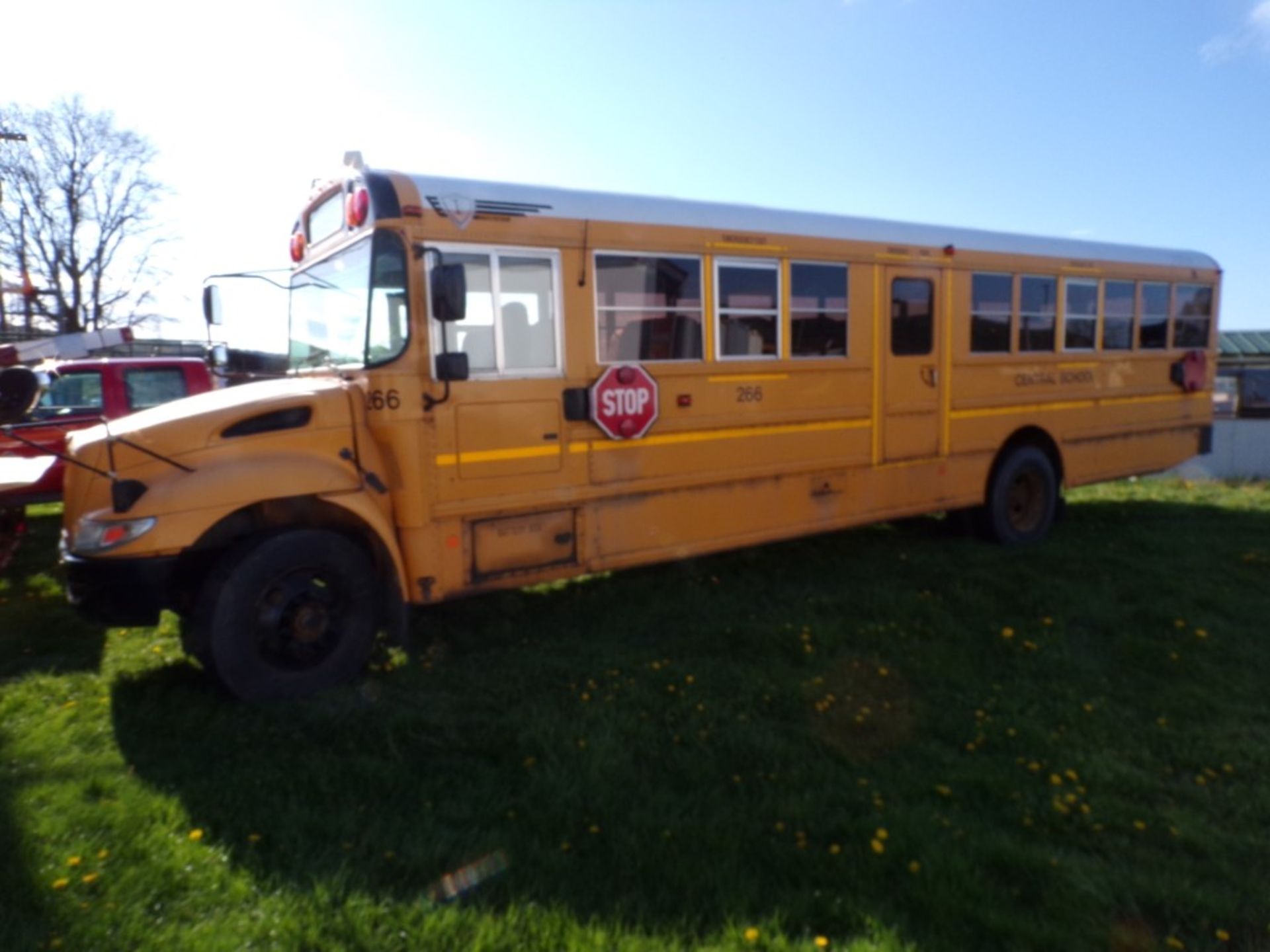 2014 International 66 Seat School Bus, Maxx Force Diesel, #266, 139,130 Miles, Vin #