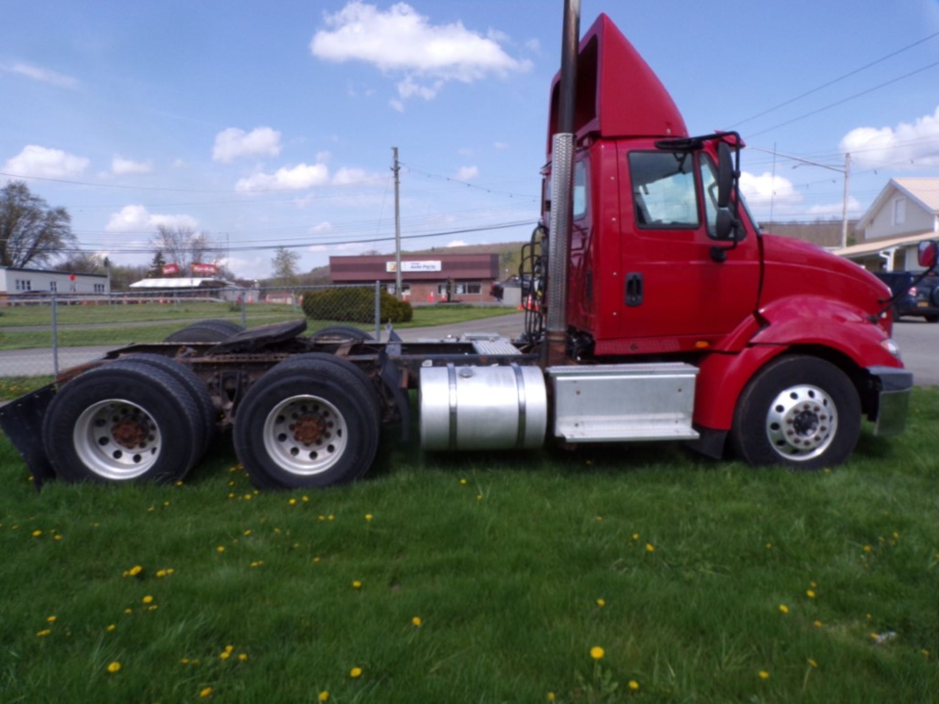 2016 International Pro-Star Tandem Truck Tractor, Red, From Lease Company. IH-N13-450 HP Engine,