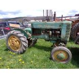 JD M Tractor, Rear Wheel Weights, Chains, S/N: 18772 - Not Running, Needs Work (4302)