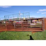 24' Free Standing Gate with 12' Swing Gate (5740)