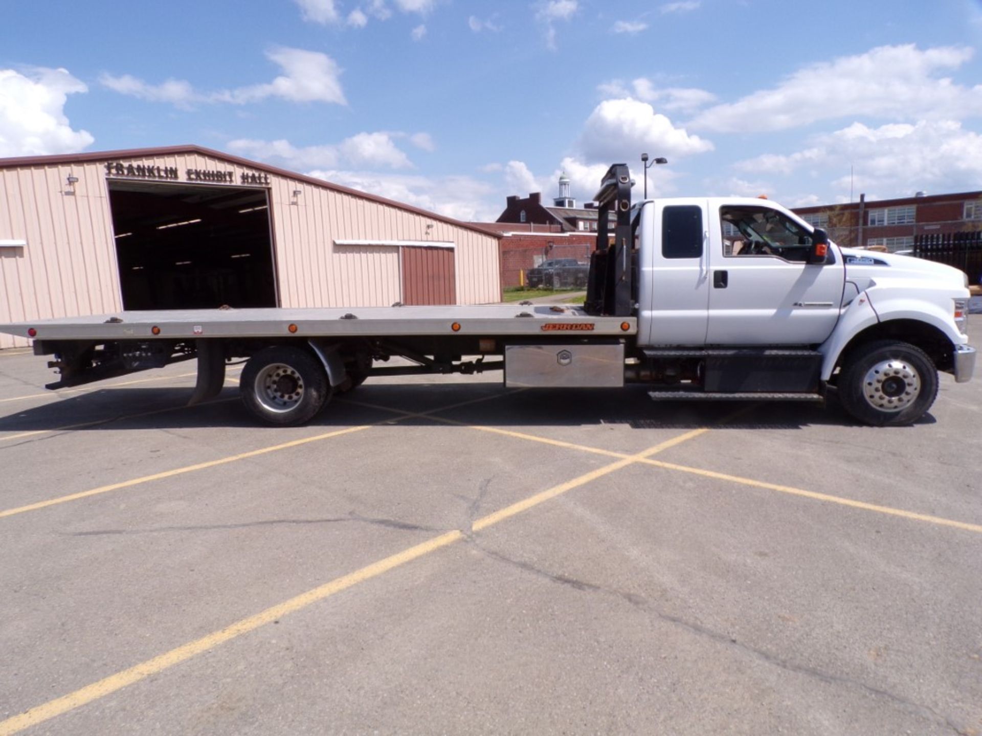 2018 Ford F650 Ext. Cab, Rollback Truck, 6.7 Dsl. Engine, Auto Trans, Air Brakes, 25,900 GVWR,