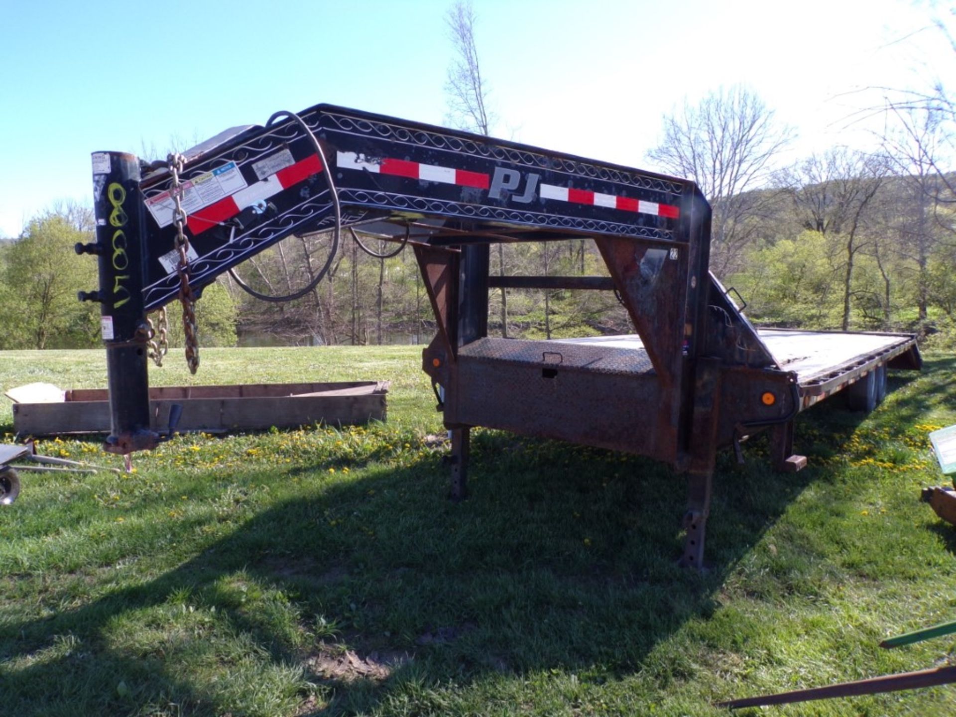 2014 28' PJ Monster Camps Gooseneck Trailer, 14K GVW, Vin #: 4P5FS3026E1213372 - HAVE TITLE (6048)