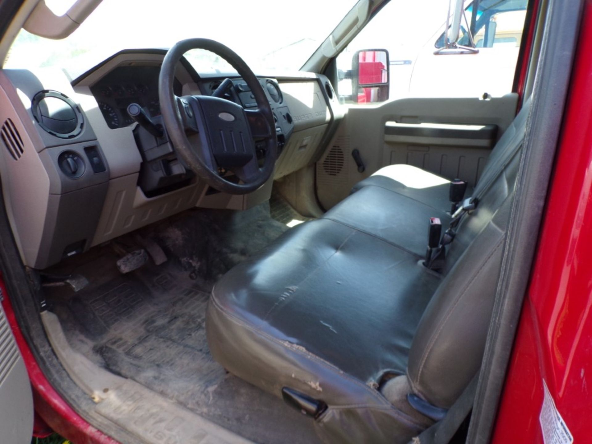 2010 Ford F-350 XL Regular Cab Utility Truck, Red, Reading Body, 78,858 Miles, Vin.# - Image 6 of 6
