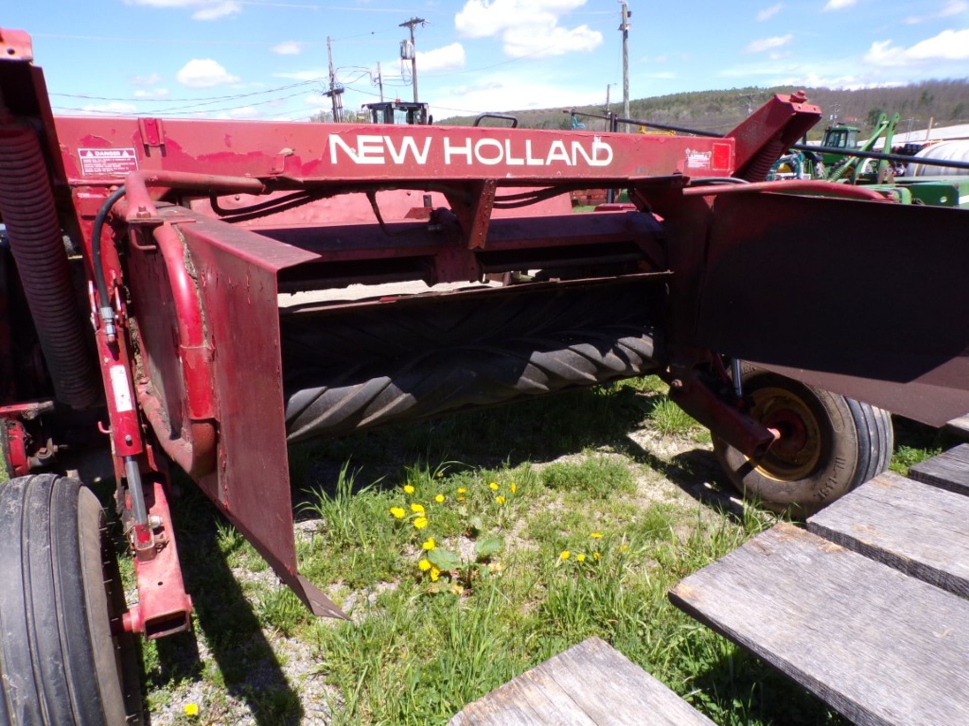 New Holland 411 Discbine with Rubber Rolls, Ser.#810327 (4375) - Image 5 of 5