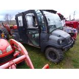 Club Cart XRT1550 4wd UTV, 4-Seater, Kubota Dsl., Cab MISSING DRIVERS DOOR & ROOF, Runs & Works