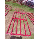 New 12' Red Livestock Gate (5398)